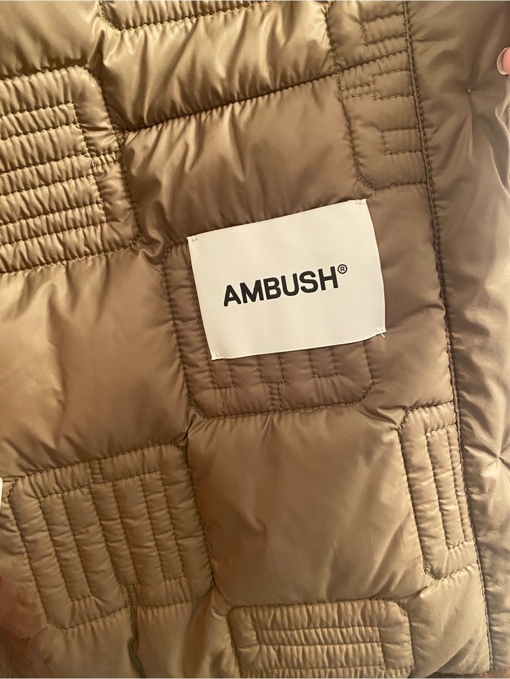 Rare Ambush Monogram Quilted Jacket. - Picture 7 of 15